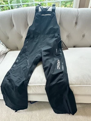 Spyder Solataire Women’s ski Bibs- Black- size large - Image 1 of 4