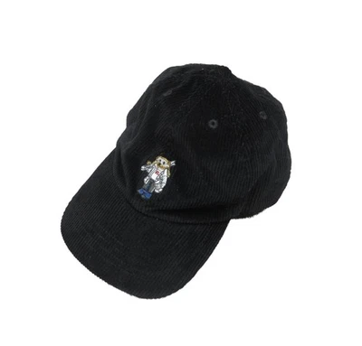 Polo Ralph Lauren Niños Negro Bordado Esquí Oso Pana Gorra de Béisbol 8-20 Foto 1 de 3
