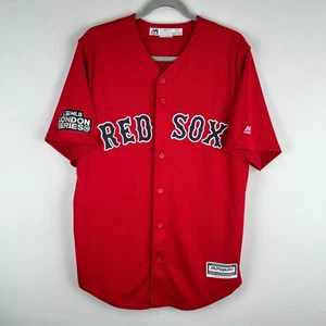 Camiseta deportiva de béisbol Boston Red Sox Majestic Cool Base MLB para hombre talla M - Imagen 1 de 12