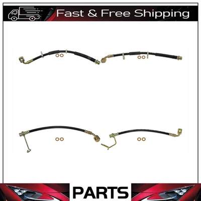 Manguera de freno delantera trasera Dorman 4x para Dodge Nitro 2007 2008 4,0 L Foto 1 de 4