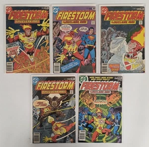 FIRESTORM #1 2 3 4 5 DC COMIC FULL RUN LOT 1st Killer Frost HI GRADE Avg VF 8.0 - Picture 1 of 4