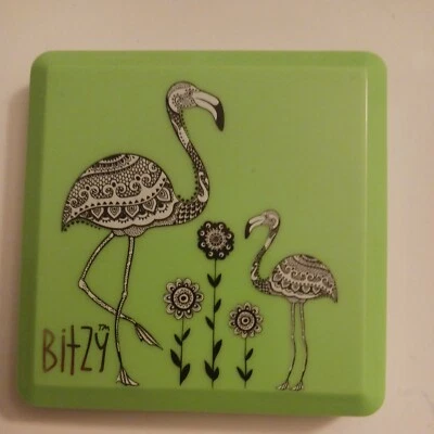 Bitzy Flamingo Custom Compact Case - Image 1 of 2