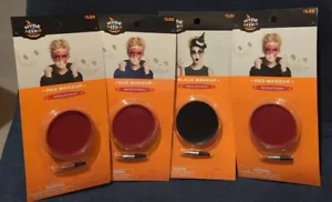 Hyde and EEK! Boutique Halloween Black Red Makeup Water Activated Face Paint - Picture 1 of 1