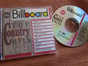 Billboard Top Country Hits 1962 Rhino Records R2 70683 Series Billboard CD Album - Foto 1 di 3