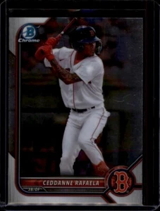 Bowman Chrome Draft Refractor 2022 #BDC104 Ceddanne Rafaela - Imagen 1 de 2