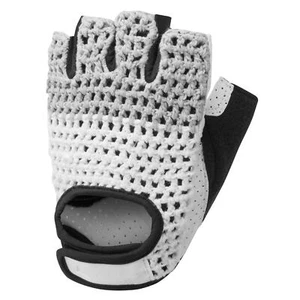 Altura Crochet Cycling Mitts White - Picture 1 of 2