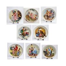 Complete Set of 8 Knowles - Csatari Grandparent  Collector Plates 1980-87