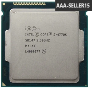 Intel Core i7-4770K SR147 3.50GHz 8MB Quad-Core LGA1150 Desktop Processor P4S - Picture 1 of 1
