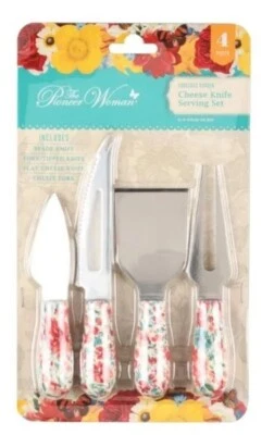 先锋女人华丽花园 4 件奶酪刀套装 — 第 1/3 张图片
