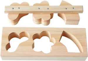 YAMAKO Japanese Sushi Press Wooden Mold SUSHI MAKER Oshizushi Cypress Japan - Picture 1 of 2