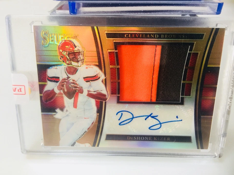 2017 Select DeShone Kizer RPA Rookie RC Patch Auto /15 SEALED ENCASED “1/1”?? - Image 1 of 3