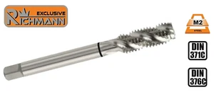Taraud machine M5x0,8 hélicoïdal pour trous borgnes, HSSG Richmann C8992 - Picture 1 of 4