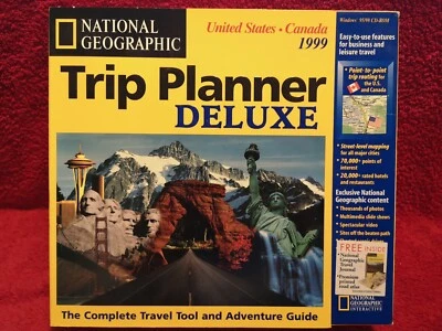 National Geographic Trip Planner Deluxe United States Canada - Image 1 of 4