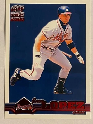 2000 Pacific Paramount #23 Javier Javy Lopez Atlanta Braves  - Imagem 1 de 2