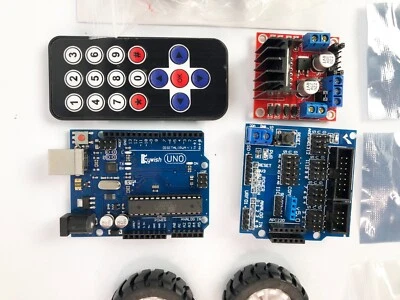 Keywish Robot for Arduino UNO R3 Smart Cars Kit RC Remote Control Beetle-Bot - Image 1 of 4