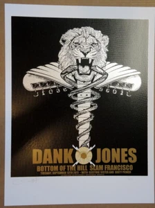 DANKO JONES - 2011 - POSTER - RON DONOVAN - SAN FRANCISCO - FIREHOUSE -  - Picture 1 of 4