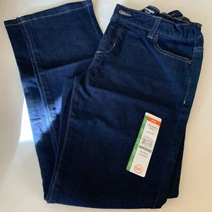 Girls Blue Jeans, Size 10 Plus, straight, stretch by wonder nation, New - Picture 1 of 11