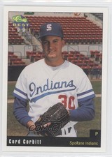 1991 Classic Best Spokane Indians Cord Corbitt #19