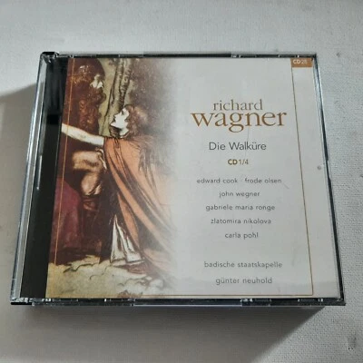 Richard Wagner Die Walküre 4 CD Set Badische Staatskapelle Cook Olsen Pohl Ronge - Bild 1 von 2