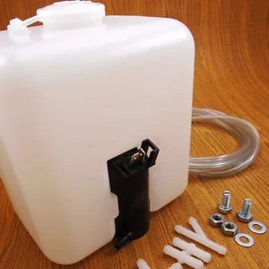 For Mitsubishi L200 Strada Triton Mighty Max Windshield Washer Bottle Tank Pump - Picture 1 of 8