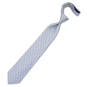 Gucci Neck Tie Light Blue Check 100%Silk Italy unused near mint gift F/S - Picture 1 of 3