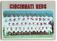 ! 1970 Topps Baseball Reds Team Photo/Records Cincinnati Reds #544