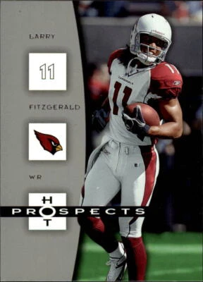 2006 Hot Prospects #2 Larry Fitzgerald - NM-MT - Image 1 of 2