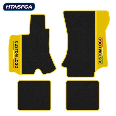 Alfombrillas de terciopelo de lujo para Ferrari Portofino M 2020-2025 Foto 1 de 4