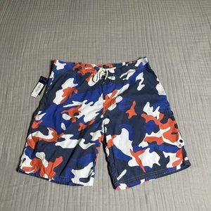 Polo Ralph Lauren Men’s Colorful Camo Board Shorts Unlined Zip Up New  Size 36 - Picture 1 of 11