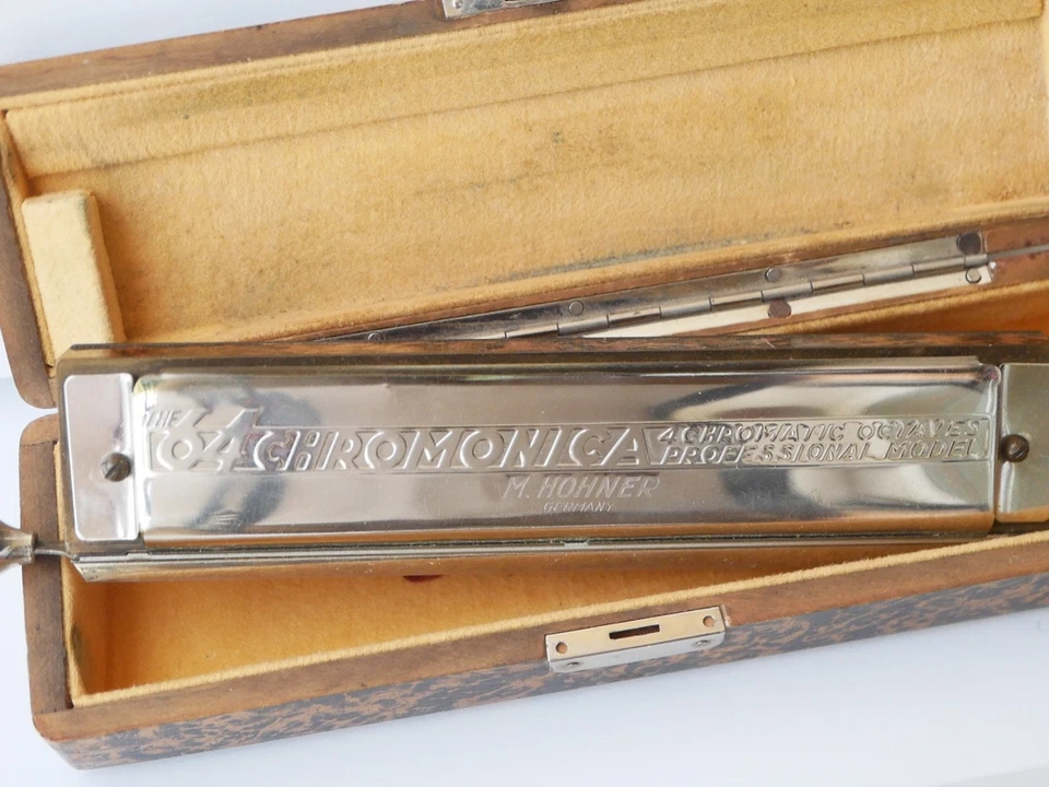 HARMONICA HOHNER  Chromonica  64  /  4 Octaves /   BOX / made in Germany - Photo 1/4