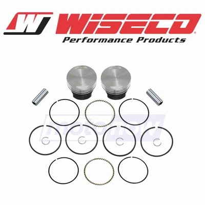 Wiseco Tracker Series Piston Kit for 1993-1998 Harley Davidson FXDWG Dyna eo Foto 1 de 4