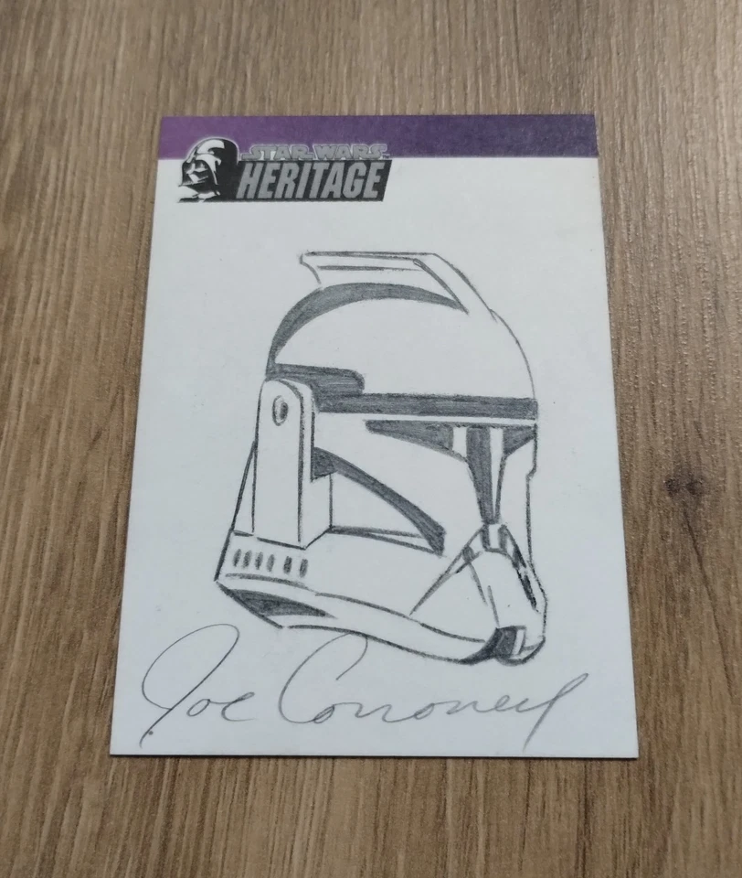 Topps Star Wars Heritage Artist Sketch Card Clone Trooper Joe Corroney - Image 1 of 1