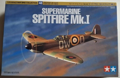 SUPERMARINE SPITFIRE Mk.I 1:72 TAMIYA Kit di montaggio - Immagine 1 di 4