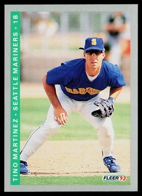 1993 Fleer #310 Tino Martinez Seattle Mariners - Image 1 of 2