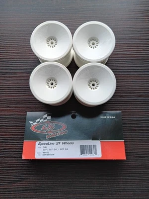 DE Racing Speedline ST Wheels for TLR 22T / WHITE / 4 pieces DER-SS4-LW - Image 1 of 2