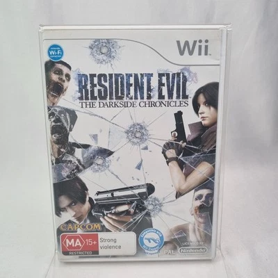 Resident Evil The Dark Side Chronicles Complete  Nintendo Wii PAL AUS - Image 1 of 4