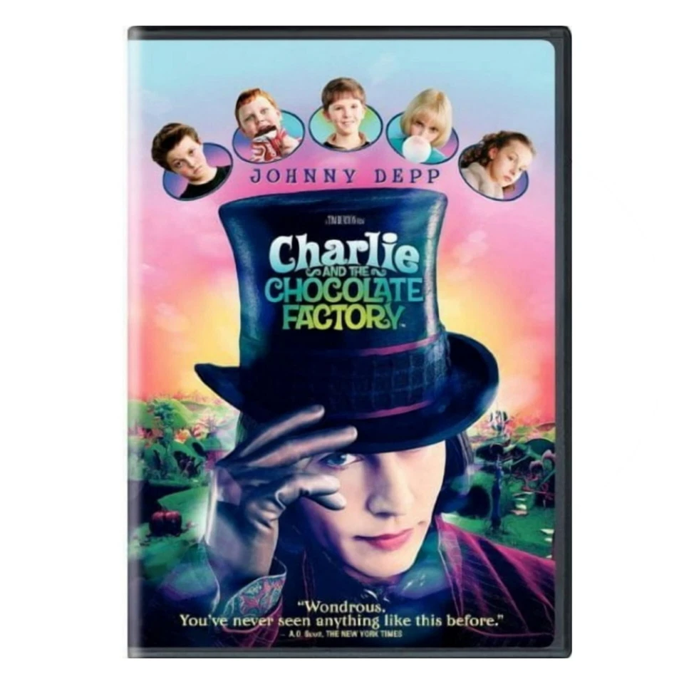 DVD ЧАРЛИ И ШОКОЛАДНАЯ ФАБРИКА (2005) - Изображение 1 из 1