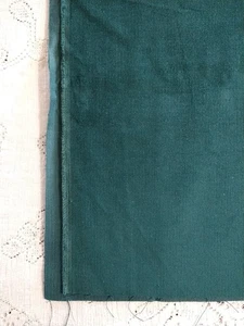 Dark Green Cotton Corduroy Fabric 16" x 48" Cut Continuous - Picture 1 of 5