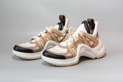 (HP) Zapatillas Louis Vuitton Malla, Gamuza, Cuero Archlight Talla EUR 40 US 9, 9.5 Foto 1 de 4