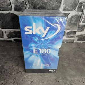 Sky E180 3 Stunden High Grade VHS Leer 180 min Video Cassette Tape Neu und versiegelt - Bild 1 von 4