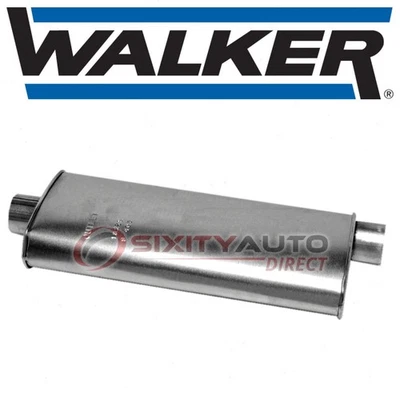 Walker SoundFX Exhaust Muffler for 1987-1991 GMC G3500 4.3L 5.7L V6 V8 - ei Foto 1 de 4