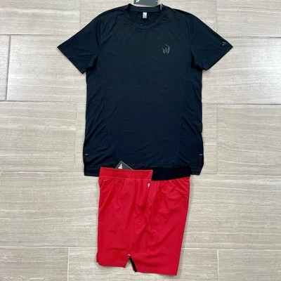 Men’s Size M Adidas Patrick Mahomes Designed For Training Shirt Shorts Outfit - Image 1 of 4