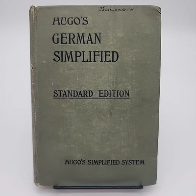 Hugo's German simplified standard edition 1920's hardcover - Image 1 of 4