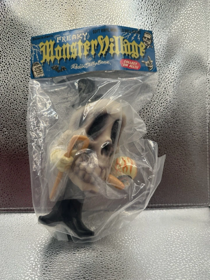 Figura Vinilo SOFUBI Rockin’ Jelly Bean Mr.DEATH por Blackdots Japón Primer Color V Foto 1 de 2