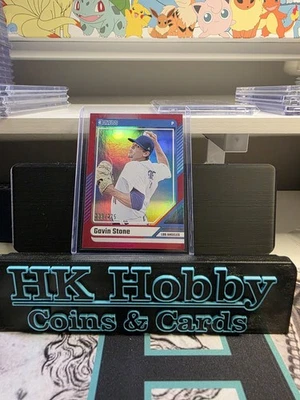 2024 Panini Donruss Red #49 GAVIN STONE Dodgers /275 - Image 1 of 2