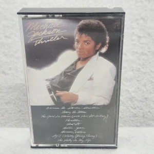 MICHAEL JACKSON Thriller 1982 CASSETTE Album EPIC Records CLASSIC QET38112 - Foto 1 di 10