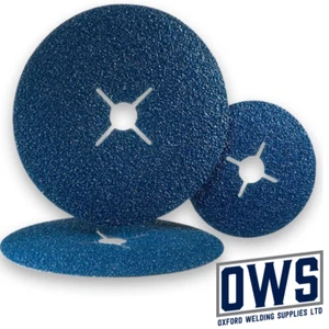 115MM (4 1/2") Zirconiated Sanding Fibre Discs BOX OF 25 - Picture 1 of 1