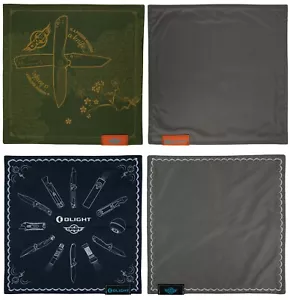 Olight Ohanks K1 & L1 Handkerchiefs, 10"x10", Cotton Cloth/Fine Glass Cloth - Picture 1 of 7