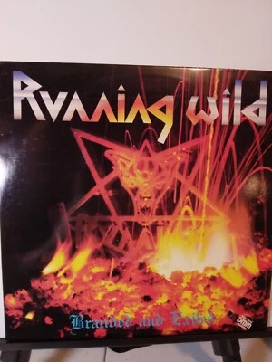 RUNNING WILD BRANDED AND EXILED VINYL - Image 1 of 4