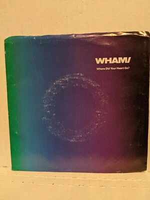 WHAM! "Where Did Your Heart Go?" 1986, Columbia records (MT) Foto 1 de 4